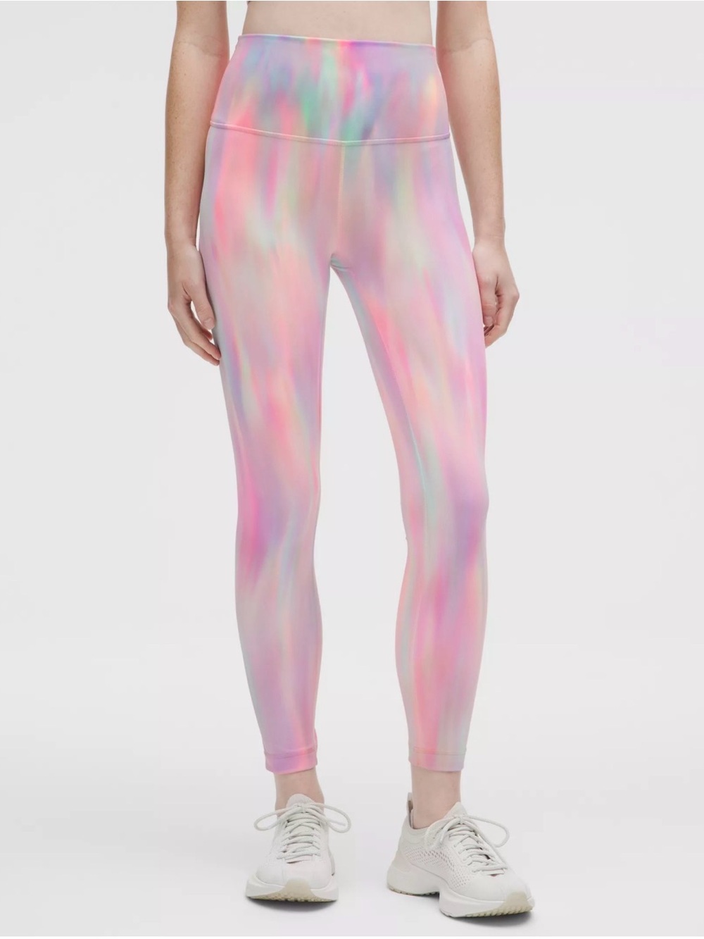 NWT Lululemon Wunder Train 25” Psychedelic Leggings Sz 8 - Picture 2 of 3